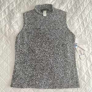 NWT Jones NY Sleeveless Turtleneck Knitted Top
